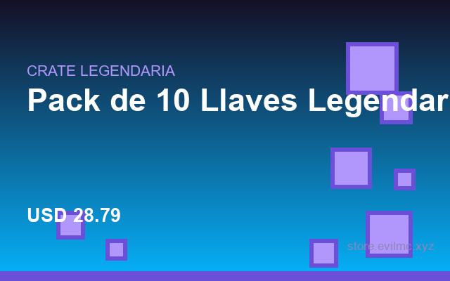 Pack de 10 Llaves Legendarias