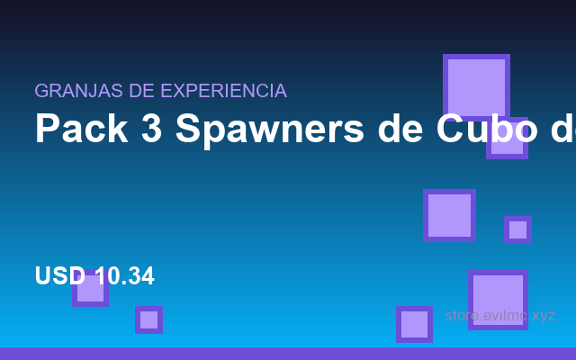 Pack 3 Spawners de Cubo de Magma