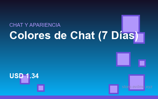Colores de Chat (7 Días)
