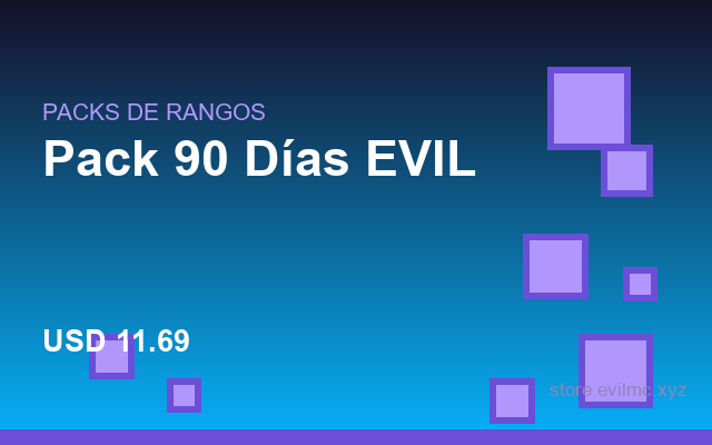 Pack 90 Días EVIL