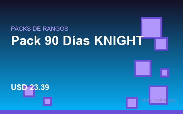 Pack 90 Días KNIGHT
