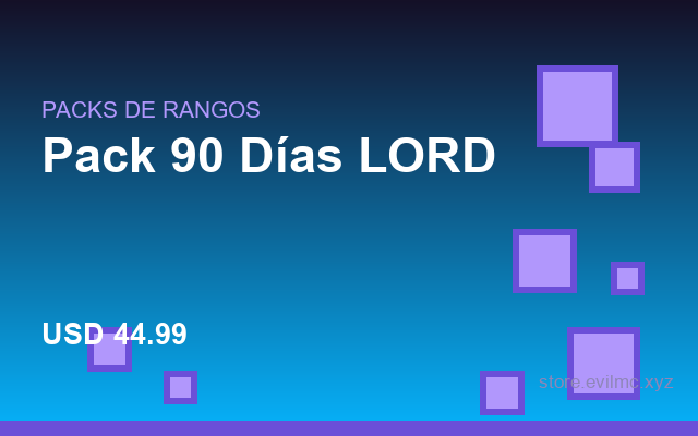 Pack 90 Días LORD